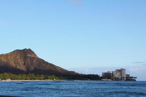ダイアモンドヘッド風景2(ハワイ) ダイアモンドヘッド風景2(ハワイ) ダイアモンドヘッド,オアフ島,ハワイの写真素材