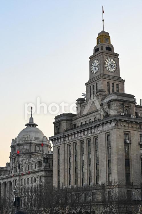 上海・外灘建築群 上海,外灘,旅行の写真素材