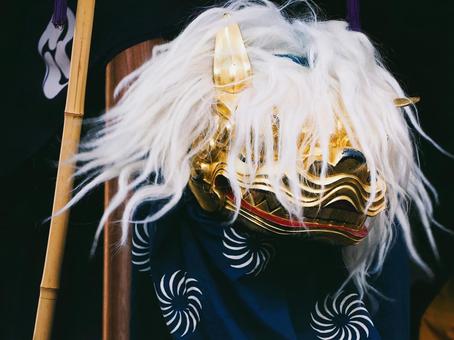 獅子舞 獅子舞,お祭り,御祝いの写真素材