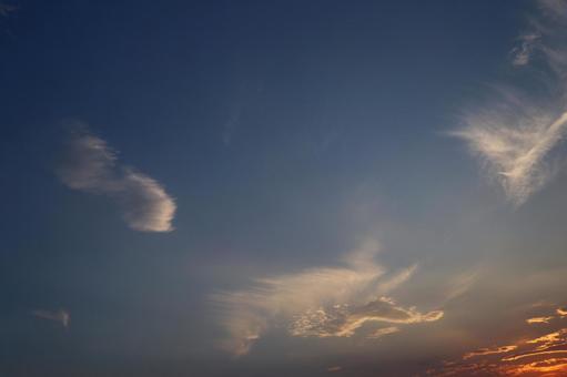夕空の写真