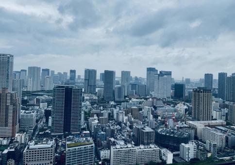 都市の住宅街 都市の住宅街の写真