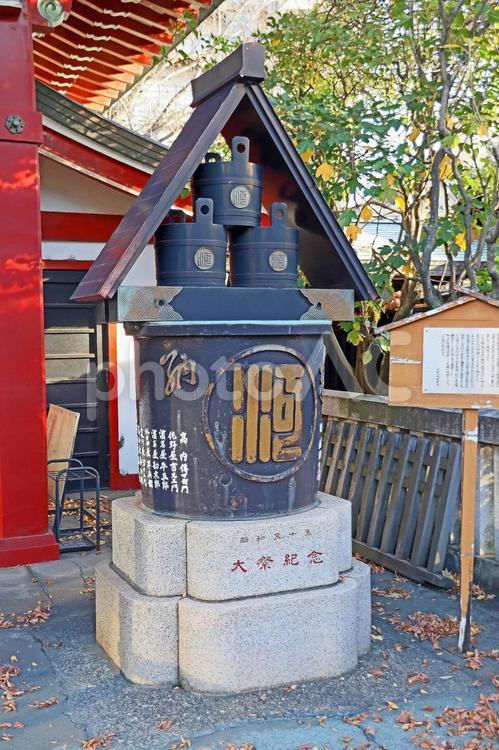河原町稲荷神社（足立） 河原町稲荷神社,鎮守,倉稲魂命の写真素材
