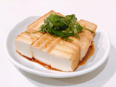 大葉厚揚げ焼き 大葉厚揚げ焼き 大葉厚揚げ焼き,厚揚げ焼き,厚揚げの写真素材