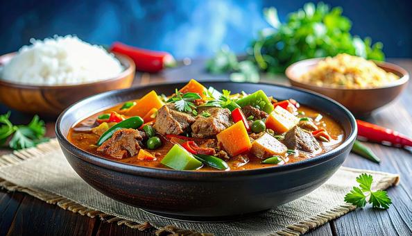 夏野菜カレー 夏野菜カレーの写真