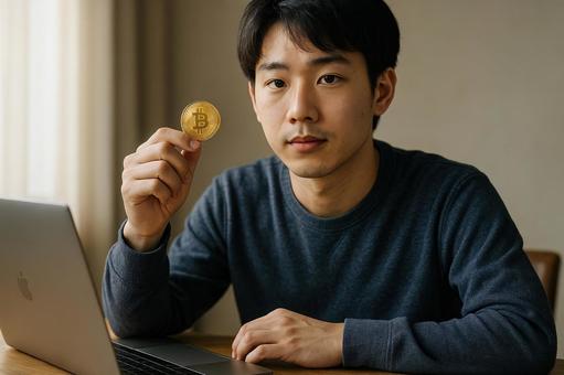 若者とビットコイン投資 若者とビットコイン投資の写真