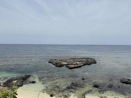 ベトナムのLy Sonの海辺 ベトナム,クアンナム,クアンガイの写真素材