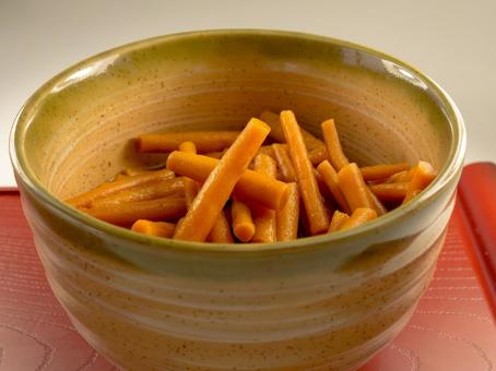 ゴボウ惣菜 おかず ゴボウ惣菜 おかず ゴボウ惣菜,おかず,山椒牛蒡の写真素材