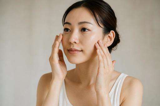 朝のスキンケア時間 朝のスキンケア時間の写真