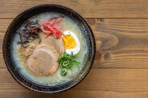 豚骨 バリカタ チャルメラらーめん 豚骨,ラーメン,バリカタの写真素材