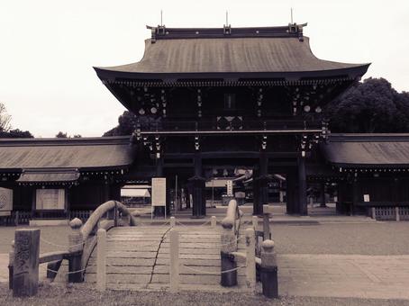愛知県-真清田神社-楼門 愛知県-真清田神社-楼門の写真