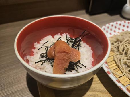 明太子ごはん 明太子ごはんの写真