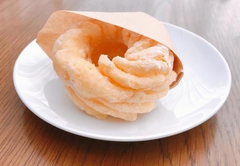 ドーナツ ドーナツ,フレンチクルーラー,クルーラーの写真素材