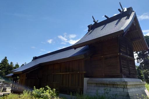 新潟県-居多神社-本殿 新潟県-居多神社-本殿の写真