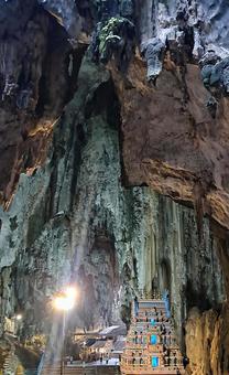 マレーシア バトゥ洞窟 マレーシア バトゥ洞窟 バトゥ洞窟,バトゥケーブ,マレーシアの写真素材
