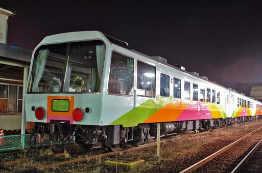ゆうゆうサロン岡山 ジョイフルトレイン ゆうゆうサロン岡山 ジョイフルトレイン 鉄道,電車,線路の写真素材