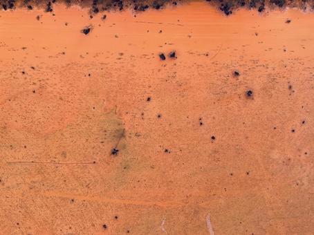 オレンジ滑り台テクスチャー オレンジ滑り台テクスチャーの写真