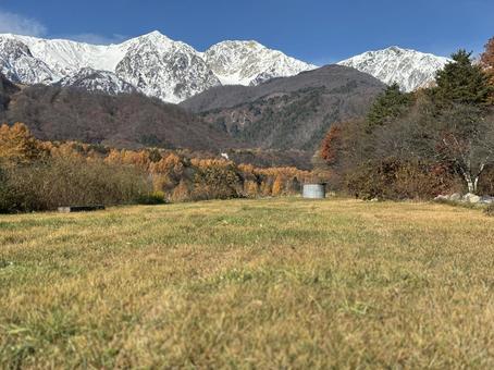 冠雪の北アルプス　白馬三山　長野県白馬村 冠雪,北アルプス,白馬三山の写真素材