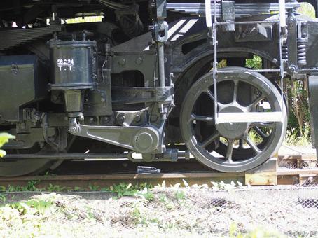 車輪 車輪,鉄道,新幹線公園の写真素材