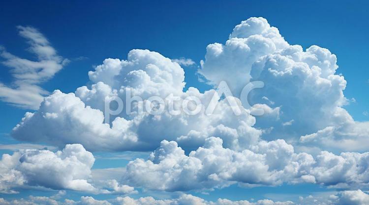 空 空,雲,きれいの写真素材