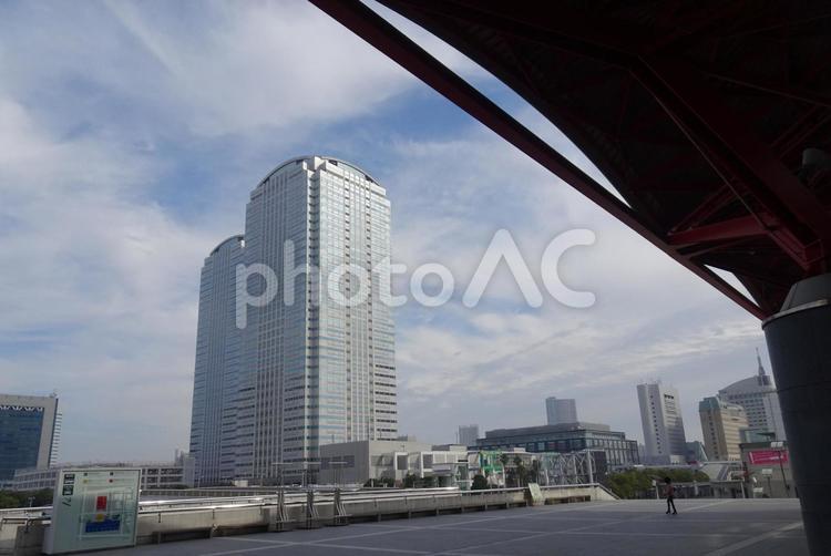幕張の風景-15 幕張,千葉市美浜区,幕張新都心の写真素材