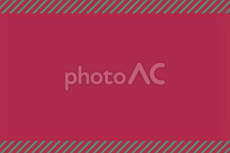ホリデーシーズンをイメージしたストライプ フレーム ホリデー,クリスマス,ストライプの写真素材