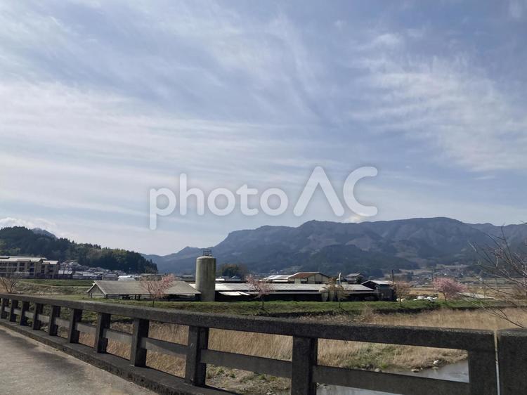 大分県の景色 大分県,きれい,空の写真素材