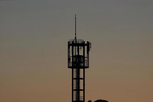 アンテナ アンテナ,鉄塔,塔の写真素材