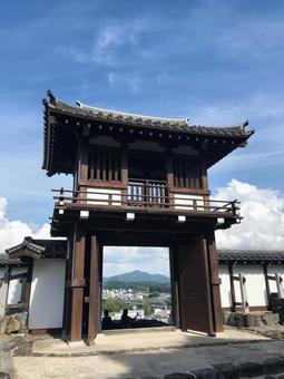 福知山城2 福知山城2 福知山城,城址,明智光秀の写真素材