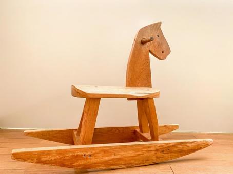 木馬 木馬,玩具,おもちゃの写真素材
