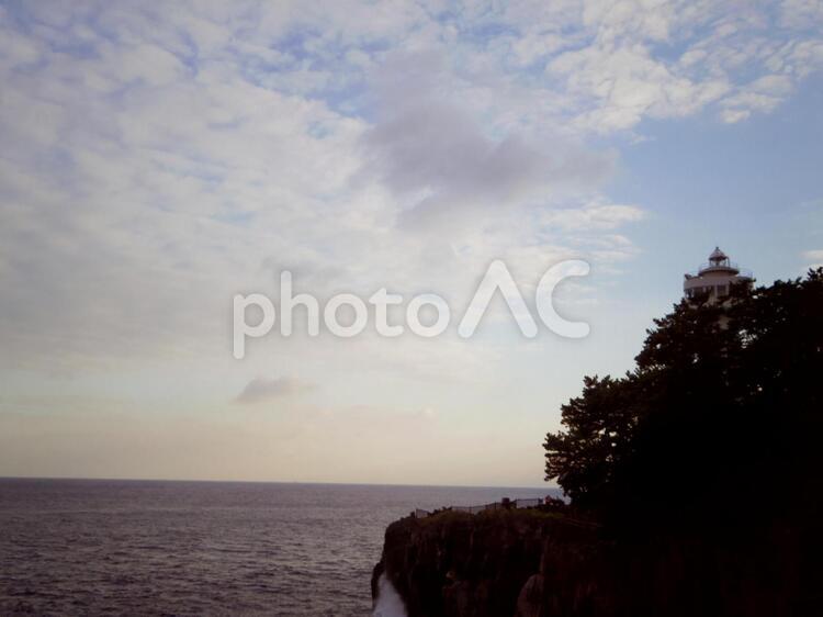 門脇灯台2（静岡県伊東市） 門脇灯台,城ヶ崎海岸,国立公園城ケ崎の写真素材
