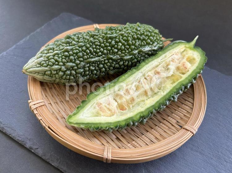 ゴーヤ 3 ゴーヤ,夏野菜,野菜の写真素材