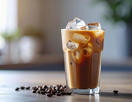 アイスコーヒーのイメージ アイスコーヒーのイメージの写真