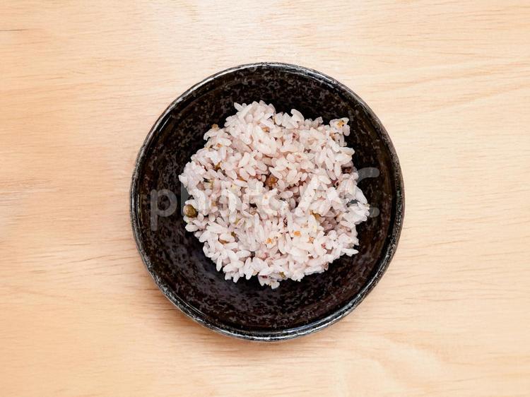 五穀ご飯 雑穀米,五穀米,健康の写真素材