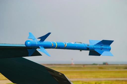 航空自衛隊の戦闘機に搭載されたミサイル 航空自衛隊の戦闘機に搭載されたミサイル 自衛隊,航空自衛隊,ミリタリーの写真素材