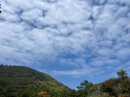 青空 風景,空,山の写真素材