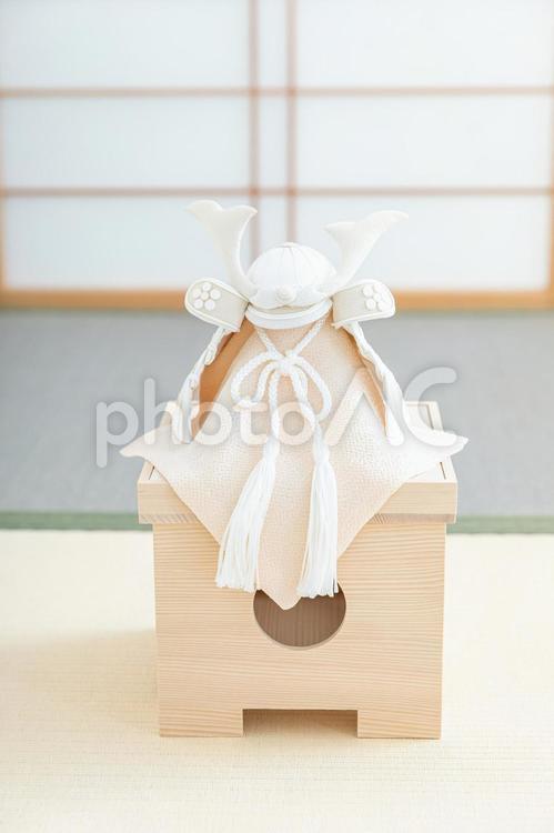兜飾り 兜,兜飾り,節句の写真素材