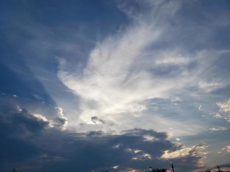 空と雲の写真
