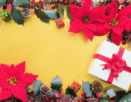 クリスマス　フレーム② クリスマスフレーム,クリスマスカード,クリスマスの写真素材