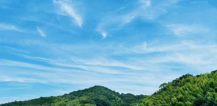 山と空 山と空の写真