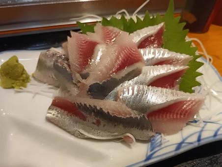 さんまの刺身はわさび? さんまの刺身はわさび?の写真