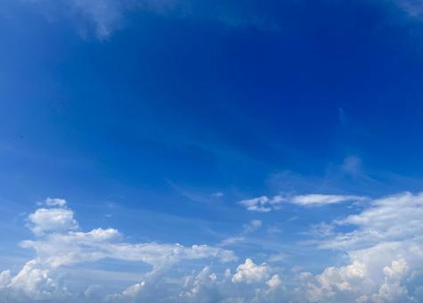 青空の風景の写真