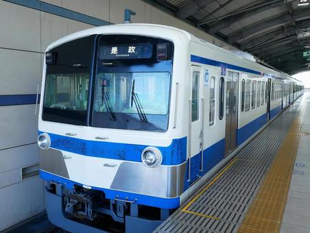 東京のローカル線 東京のローカル線 電車,鉄道,西武鉄道の写真素材