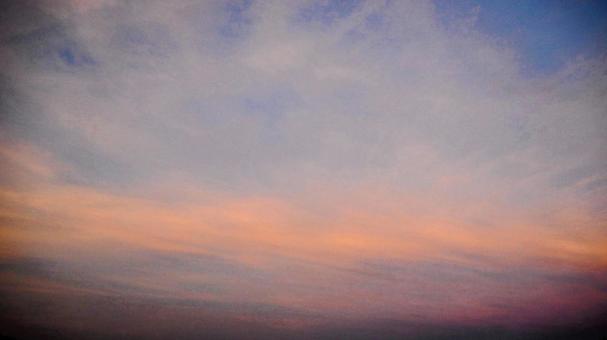 Summer sky, pale crimson sunset, JPG Summer sky, pale crimson sunset, JPG