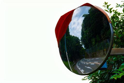 Photo, curved mirror, mirror, the way, 