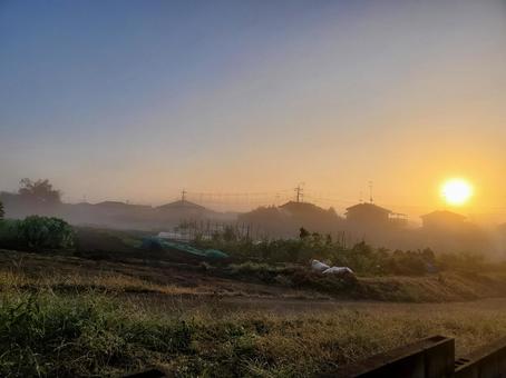 朝陽 朝陽 朝陽,朝日,風景の写真素材