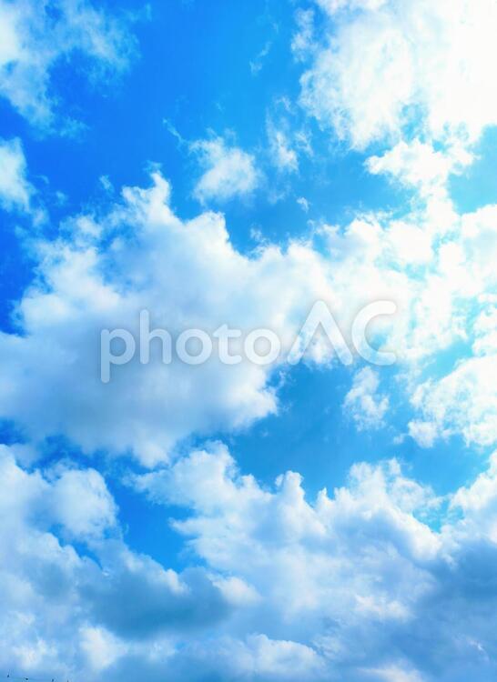 空　テクスチャ―背景　【高画質】 青空,空,雲の写真素材