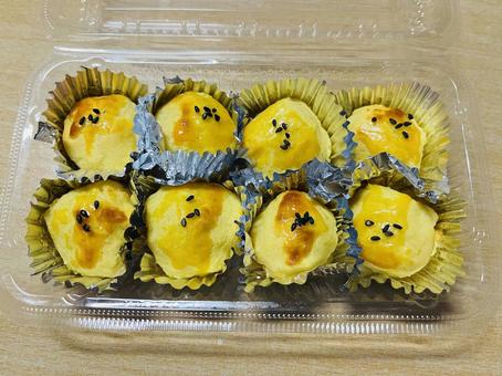 手作りのスイートポテト さつまいも,スイーツ,手作りの写真素材