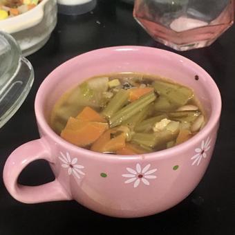 野菜スープ 野菜スープ,マグスープ,具沢山スープの写真素材