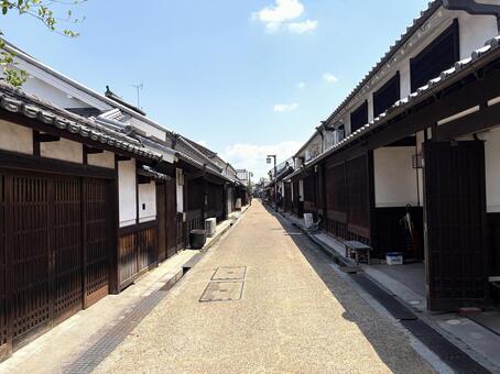 今井千軒の街並み 今井町,橿原,かしはらの写真素材