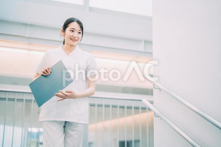 病院で働く医療スタッフ（看護師） 看護師,ナース,歯科衛生士の写真素材